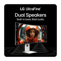 101,6 cm/40" (5120×2160) LG 40U990A-W 21:9 NanoIPS 5 ms 120Hz Thunderbolt 5 (96W) HDMI 2.1×2 DP2.1 USB-C KVM Daisy-Chain Curved White