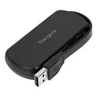 D USB2.0 HUB 4Port Targus passiv Black