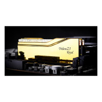 DIMM 32 GB DDR5-6000(gold, F5-6000J2836G16GX2-TR5G, Trident Z5 Royal RGB, INTEL XMP)