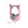 Razer Kraken Kitty V3 X Quartz (rosa/grau, 3,5-mm-Klinkenstecker)