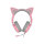 Razer Kraken Kitty V3 X Quartz (rosa/grau, 3,5-mm-Klinkenstecker)