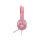 Razer Kraken Kitty V3 X Quartz (rosa/grau, 3,5-mm-Klinkenstecker)