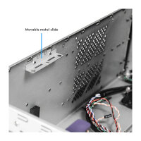 Mini Chieftec Rack-Servergehäuse UNC-409S-AIO-OP Black