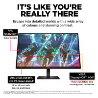HP OMEN by HP 27s - LED-Monitor - Gaming - 68.6 cm (27")