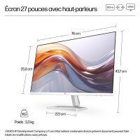 HP 527sa - 5 Series - LED-Monitor - 68.6 cm (27")