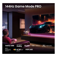 Hisense 75E77Q PRO 189cm 75" 4K QLED Smart TV Fernseher