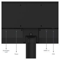 Lenovo L27-4e Office Monitor - IPS Panel - 27" Full-HD, IPS, 100Hz, HDMI, USB