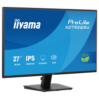 68,6cm/27" (2560x1440) iiyama ProLite X2792QSU-B1 16:9 IPS 3ms 100Hz HDMI DisplayPort USB VESA Speaker Black