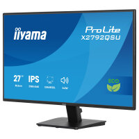 68,6cm/27" (2560x1440) iiyama ProLite X2792QSU-B1 16:9 IPS 3ms 100Hz HDMI DisplayPort USB VESA Speaker Black