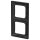 BUSCH JAEGER BJ 1722-915 Abdeckrahmen 2-fach schwarz matt - Busch-balance® SI 2CKA001725A1569