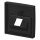 BUSCH JAEGER BJ 1803-915 Zentralscheibe UAE 1-fach Busch-balance® SI 2CKA001753A0217