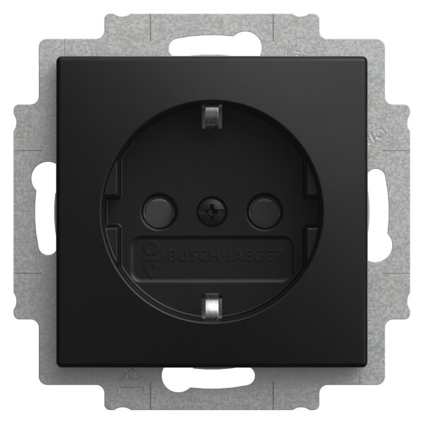 BUSCH JAEGER BJ 20 EUCB-915 SCHUKO® Steckdosen-Einsatz Safety+ Busch-balance® SI