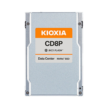 2.5" 6.40TB KIOXIA CD8P-V (PCIe 5.0/NVMe) Enterprise SSD für Server