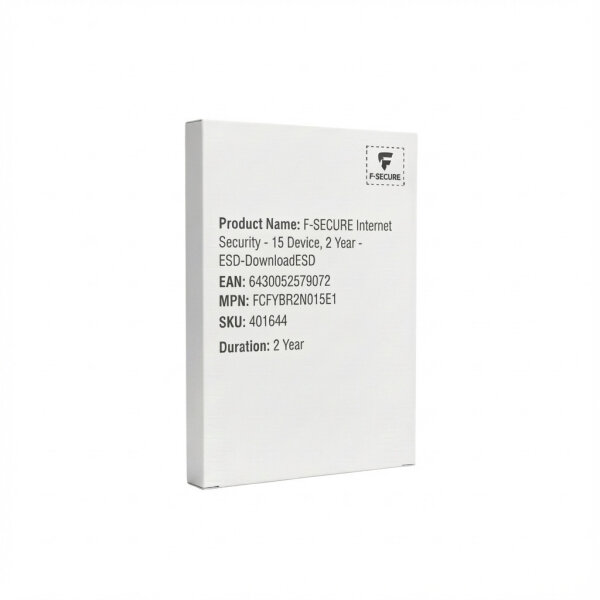 F-SECURE Internet Security - 15 Device, 2 Year - ESD-Download