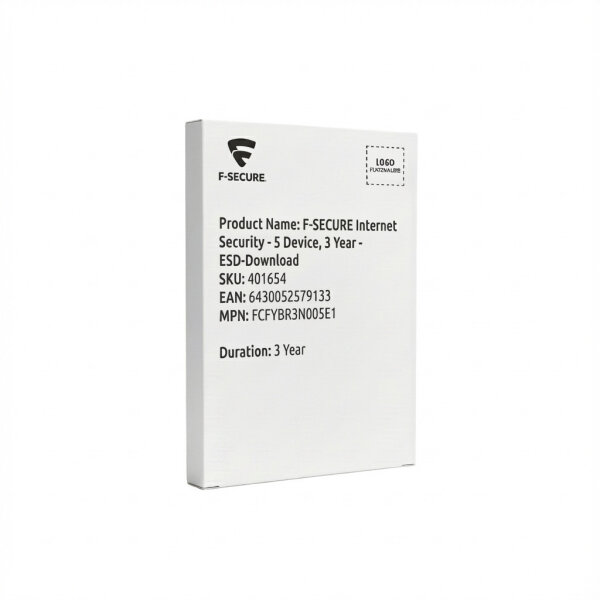 F-SECURE Internet Security - 5 Device, 3 Year - ESD-Download