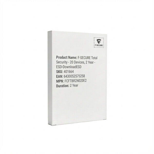 F-SECURE Total Security - 20 Devices, 2 Year - ESD-Download