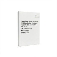 Norton 360 Deluxe - 50 GB Cloud-Speicher - 5 Devices, 1...