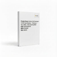 Norton 360 Standard - 10 GB Cloud-Backup - 1 Devices, 1...