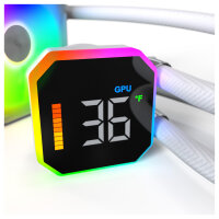 K Montech HyperFlow Digital 360 White