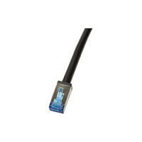 Logilink Outdoor PE Patchkabel CAT.6A S/FTP, schwarz, 10,0m