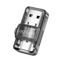 Logilink Bluetooth 5.0 Adapter, USB 3.2, USB-A und USB-C