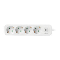 Logilink Steckdosenleiste 4-fach,4xCEE 7/3 1,5m:m.Schalter w