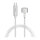 Logilink USB-C Ladekabel zu Apple Mag Safe 2charg. 1,8m,silb