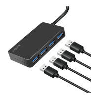 Logilink USB 3.2 HUB 4-port, Gen1 schwarz