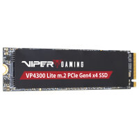 M.2 Patriot 4TB 7400/6400 VP4300 Lite M.2 PAT PCIe (schwarz, PCIe 4.0 x4, NVMe 2.0, M.2 2280)