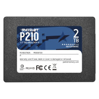 2,5" Patriot P210 2 TB (schwarz, SATA 6 Gb/s,...