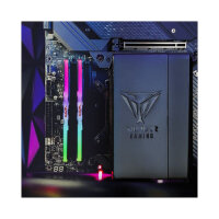 Patriot DIMM 32 GB 6400 (2x 16 GB) Dual-Kit (schwarz, PVVR532G640C32K, Viper Venom RGB, INTEL XMP)