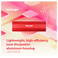 Patriot 4TB Transporter Lite Red