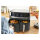 Dual Easy Fry & Grill EY905B, Heißluftfritteuse, 8,3 l, Doppel, Grau, Berührung, Eigenständig