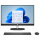 AIO HP 24-ct2450ng 23,8" FHD Ryzen AI 5 340 16GB/1TB SSD Win11 BX8Y9EA#ABD weiß