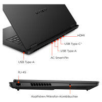 HP OMEN Gaming Laptop 17,3" QHD IPS Ryzen AI 9 365 32GB/1TB RTX 5060 240Hz nOS 17-db1495ng