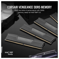 32GB PC 6000 CL38 CORSAIR KIT (2x16GB) VENGEANCE Black retail