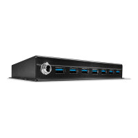 LINDY USB 3.1/3.0 Industrie Hub 7 Port