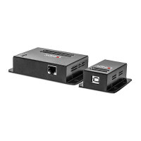 LINDY Extender USB 2.0 Cat5 Power over RJ45 4 Port 50m