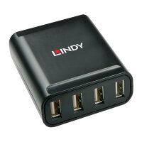 LINDY Extender USB 2.0 Cat5 4 Ports 60m