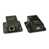 LINDY Extender USB 2.0 Cat5 Power over RJ45 50m