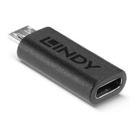 LINDY Adapter USB 2.0 Typ C an Micro-B