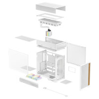 DeepCool CL6600 WH ATX 360 AIO white