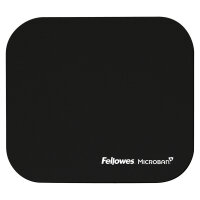 Fellowes Mauspad Microban 19,20x22,60cm schwarz