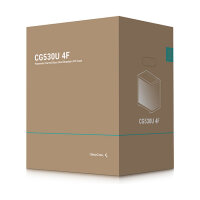 DeepCool CG530U 4F ATX Panoramaglas 4x ARGB black
