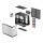 DeepCool CG530U 4F ATX Panoramaglas 4x ARGB black