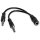 3.5MM 3 PIN HEADSET SPLITTER