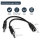 3.5MM 3 PIN HEADSET SPLITTER