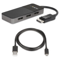 3 PORT DISPLAYPORT 1.4 MST HUB