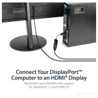 DISPLAYPORT TO HDMI - 4K 60HZ