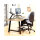 Fellowes Monitorständer Max.22KG verstellbar schwarz